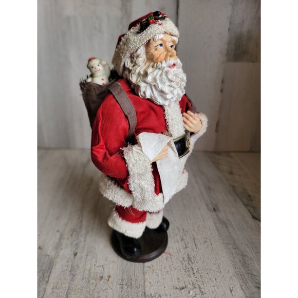Santa Claus naughty Nice list vintage figure home decor unique - Picture 2 of 7